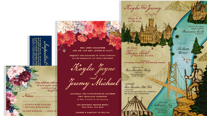 Kaylee Wedding Invitation Suite
